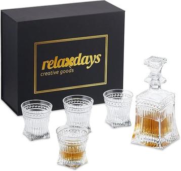 Carafe à whisky avec verres LIVRAISON RAPIDE ET GRATUITE, Envoi