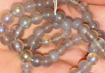 lot kralen electroplated agaat AB 6mm +- 60  beschikbaar voor biedingen