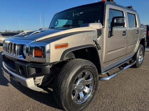 HUMMER H2 6.2 L LICHTE VRACHT 5 PLAATSEN, Auto's, Hummer, Bedrijf, Te koop, H2, 4x4, Achteruitrijcamera, Airbags, Airconditioning