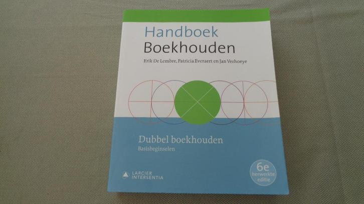 Dubbel boekhouden 6de herwerkte editie, Boeken, Studieboeken en Cursussen, Zo goed als nieuw, Hoger Onderwijs, Ophalen of Verzenden