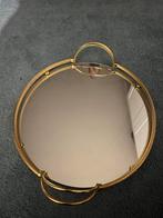 Gouden dienblad vintage, Antiek en Kunst, Ophalen