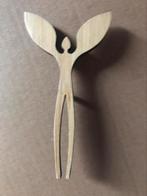 Wandelaars speld van hout 10cm, Verzenden