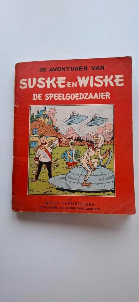 Suske en Wiske 22 - De speelgoedzaaier - 1954 - eerste druk, Boeken, Stripverhalen, Ophalen of Verzenden