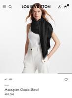 Étole noire Louis Vuitton, Ophalen of Verzenden, Zo goed als nieuw