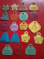 Fietsplaten 19 stuks Prov. A'pen, Verzamelen, Ophalen, Huis en Inrichting