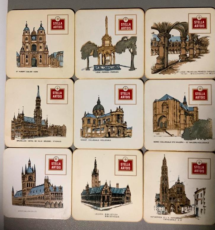 Sous-verres en plastique vintage Stella Artois, Maison & Meubles, Accessoires pour la Maison | Sous-verres & Sous-plats, Utilisé