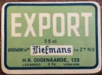 Étiquette de bière EXPORT/BR LIEFMANS/OUDENAARDE, Collections, Enlèvement ou Envoi, Comme neuf, Autres types