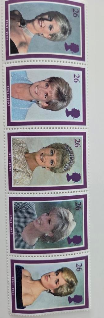 timbres Lady De 1998, Enlèvement ou Envoi