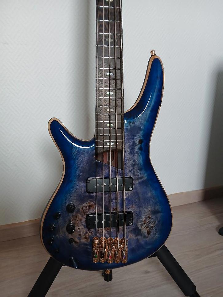 Basse Ibanez Premium SR2605L (gaucher), Muziek en Instrumenten, Snaarinstrumenten | Gitaren | Bas, Gebruikt, Elektrisch, 5-snarig