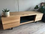 Tv-meubel met opbergruimte, Ophalen, Gebruikt, Glas