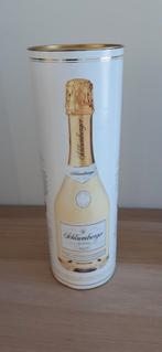 Lege wijnfles koker  / verpakking Schlumberger, Ophalen of Verzenden, Zo goed als nieuw