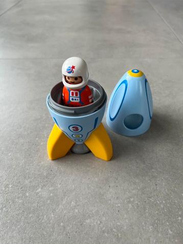 Playmobil 123 set raket en astronaut beschikbaar voor biedingen