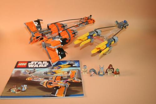 LEGO Star Wars 7962 Anakin's & Sebulba's Podracers, Kinderen en Baby's, Speelgoed | Duplo en Lego, Zo goed als nieuw, Lego, Complete set