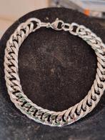 Roestvrijstalen armband voor heren., Ophalen of Verzenden, Nieuw, Staal