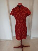 Mooie Chinese jurk met stoffen knoopsluiting en onzichtbare, Kleding | Dames, Maat 38/40 (M), Ophalen of Verzenden, Claude Zana