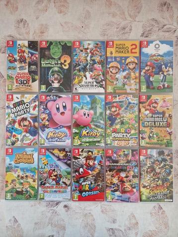 Verschillende Switch games te koop. beschikbaar voor biedingen