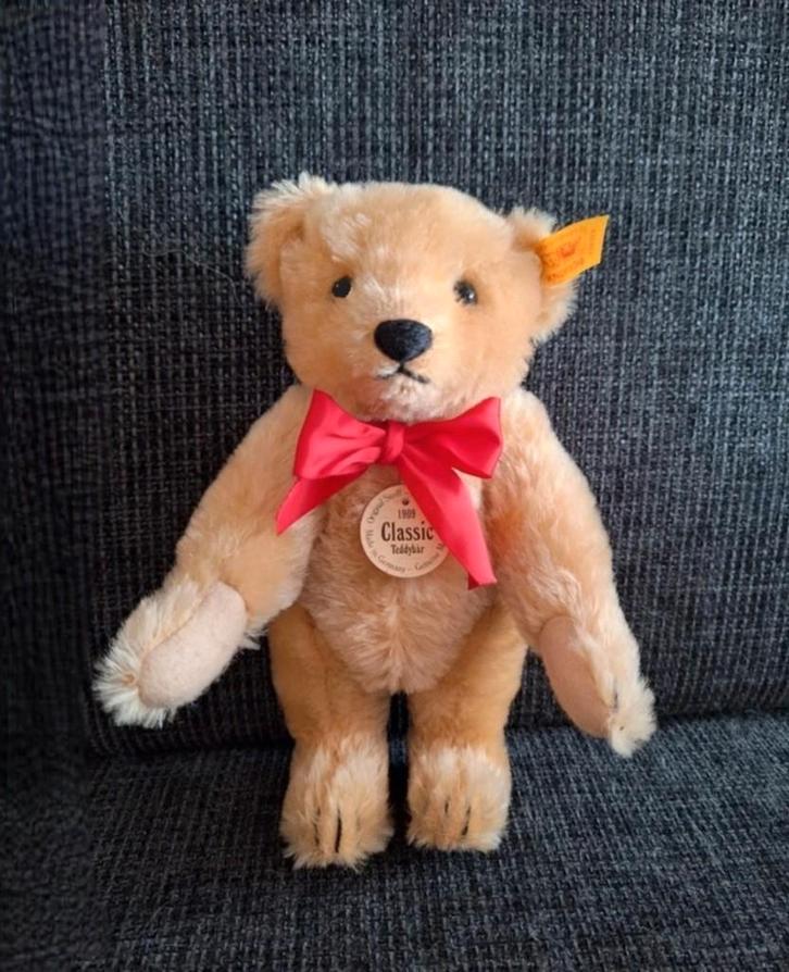 Mooie Steiff Classic beer 1909, Verzamelen, Beren en Cherished Teddies, Zo goed als nieuw, Steiff, Verzenden