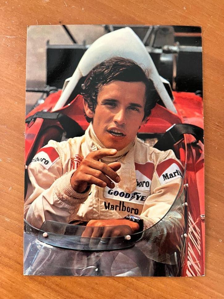 Jacky Ickx Kaart, Verzamelen, Automerken, Motoren en Formule 1, Ophalen of Verzenden