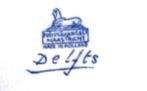 DELFT'S BLAUWE VAAS MET DEKSEL, Ophalen