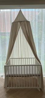 Park met aerosleep matras en topper, Kinderen en Baby's, Ophalen, Zo goed als nieuw, Vierkant, In hoogte verstelbaar