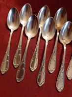 12 koffielepels verzilverd, Antiek en Kunst, Ophalen