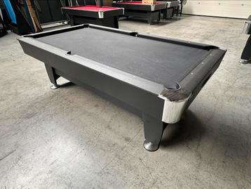 Prachtige 8FT pooltafel zwart laken biljart met balreturn beschikbaar voor biedingen