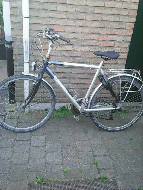 herenfiets gazelle 28 inch aluminium, Fietsen en Brommers, Fietsen | Heren | Sportfietsen en Toerfietsen, Zo goed als nieuw, Gazelle