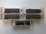 Fleischmann ho sncb/nmbs Lot de 5 voitures 5070, 1, 2 et 73., Hobby & Loisirs créatifs, Trains miniatures | HO, Enlèvement ou Envoi
