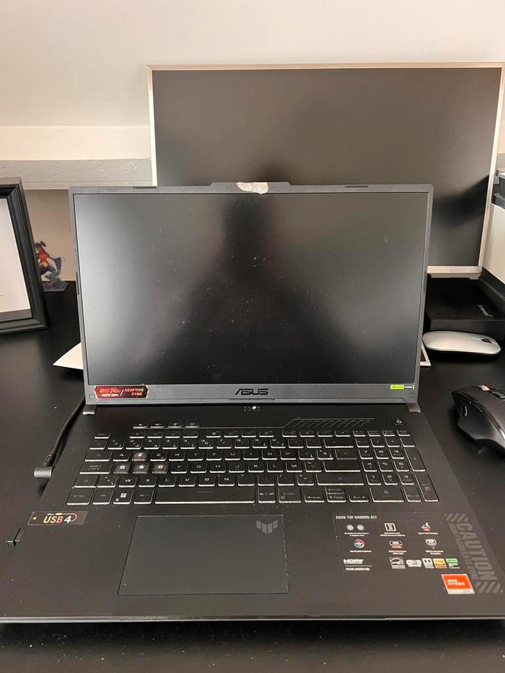 ASUS TUF Gaming A17 FA707XI-LL018W in zeer goede staat., Informatique & Logiciels, Ordinateurs portables Windows, Comme neuf, SSD