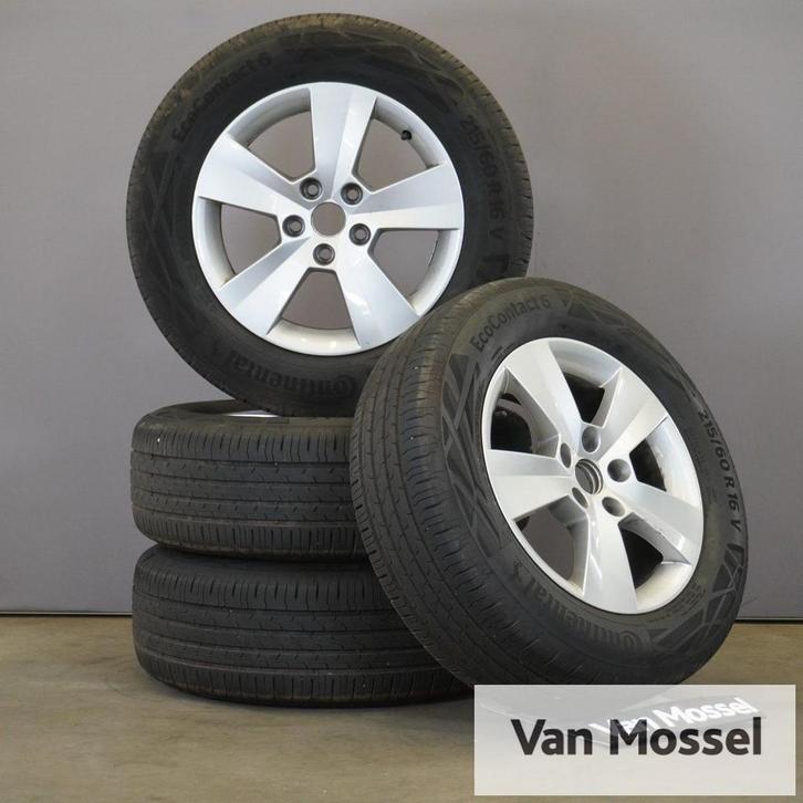 Skoda Superb Continental EcoContact 6 Zomerbanden 215/60/R16, Auto-onderdelen, Banden en Velgen, Banden en Velgen, Zomerbanden