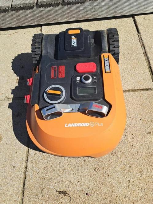 Worx Landroid WR167E robotmaaier, Tuin en Terras, Robotmaaiers, Gebruikt, Meer dan 25 cm, Met regensensor, Ophalen of Verzenden