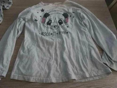 A - Pyjama fille C&A avec motif panda taille 152., Kinderen en Baby's, Kinderkleding | Maat 152, Zo goed als nieuw, Meisje, Nacht- of Onderkleding