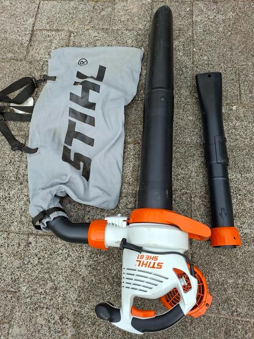 SHE 81 STIHL  EN EEN MS 45  STIHL, Tuin en Terras, Bladblazers, Zo goed als nieuw, Ophalen of Verzenden
