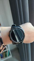 Garmin Fenix 7 Pro Solar - Zwart - 47mm, Handtassen en Accessoires, Sporthorloges, Ophalen, Zo goed als nieuw, Zwart