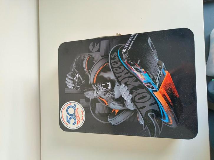 ️ Hot Wheels 50th Anniversary Koffer + 48 Auto's!, Kinderen en Baby's, Speelgoed |Speelgoedvoertuigen, Ophalen