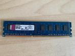 4GB RAM DDR3 Kingston, Informatique & Logiciels, 1333 MHz, Enlèvement ou Envoi, DDR3, Utilisé