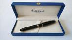 Waterman Charleston Black CT 18K/750 F-Nib, Collections, Stylos, Neuf, Enlèvement ou Envoi, Avec boîte, Stylo