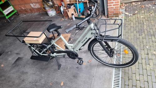 Nieuwe longtail fiets Minerva, Fietsen en Brommers, Fietsen | Bakfietsen, Zo goed als nieuw, 2 kinderen, Ophalen