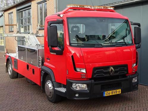 Renault D180 EURO 6 WINCH REMOTE SALVAGE depaneur (bj 2016), Auto's, Vrachtwagens, Te koop, ABS, Achteruitrijcamera, Airconditioning