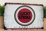 Panneau publicitaire en métal Lucky Strike, Enlèvement ou Envoi, Panneau publicitaire, Neuf