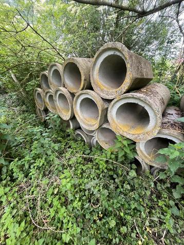 20 betonnen buizen (riolering), Doe-het-zelf en Bouw, Ophalen