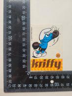 Oude sticker Kriffy De Smurfen Nr. 20, Verzamelen, Ophalen of Verzenden, Zo goed als nieuw
