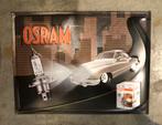 Plaque métallique OSRAM, Collections, Enlèvement ou Envoi, Panneau publicitaire, Neuf