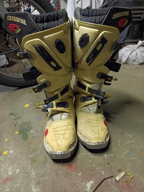 SIDI crossfire crossbotten maat 45, Motoren, Kleding | Motorkleding, Motorcrosskleding, Heren, Tweedehands, Ophalen of Verzenden