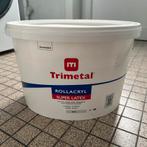 Trimetal super latex verf 9010, Doe-het-zelf en Bouw, Ophalen, Zo goed als nieuw, Verf