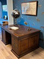 Antiek Engels partnerdesk / bureau / buro, Antiek en Kunst, Ophalen of Verzenden