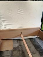 Bed+matras, 180 cm, Gebruikt, Modern day, Bruin