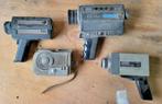 Kavel van 4 vintage camcorders (super 8), Audio, Tv en Foto, Videocamera's Analoog, Ophalen of Verzenden