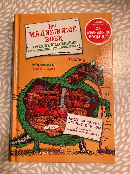 Het waanzinnige boek over de billosaurus en andere prehistor, Boeken, Kinderboeken | Jeugd | 10 tot 12 jaar, Zo goed als nieuw