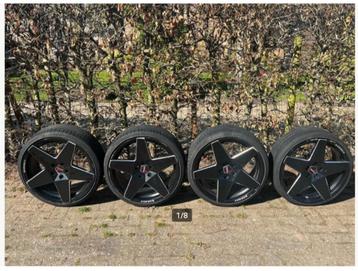 Borbet velgen 19 inch + 4 banden beschikbaar voor biedingen